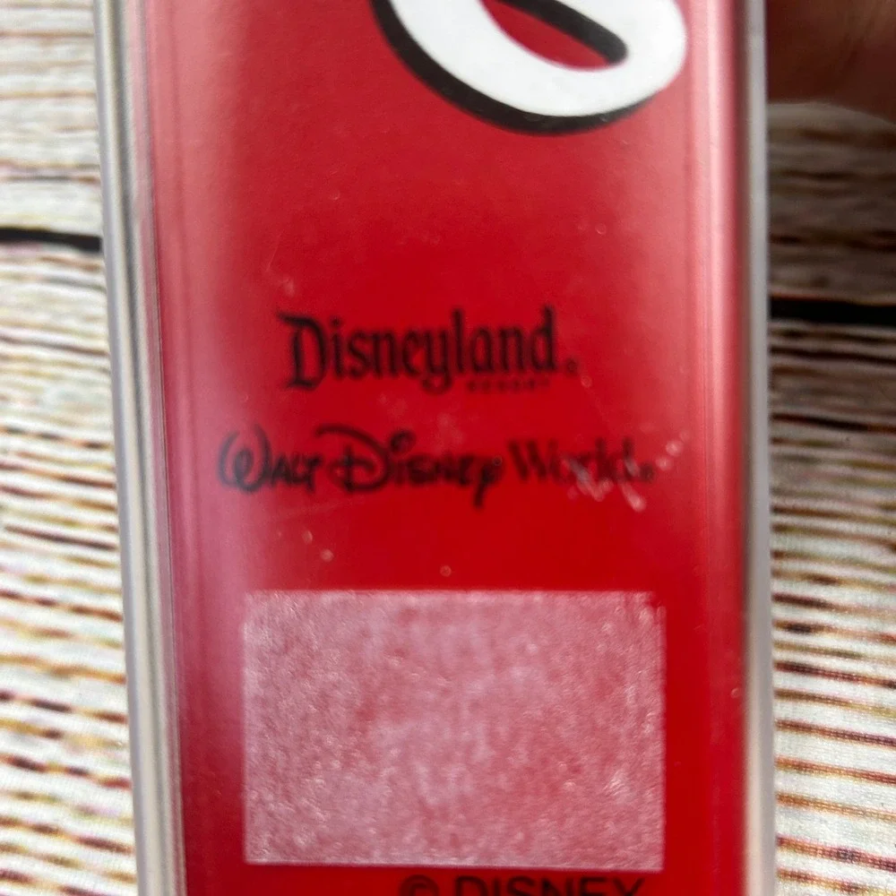 Disney Parks Mickey Mouse Tattoo‎ Style Cuff Watch Square Case In Box Old Stock